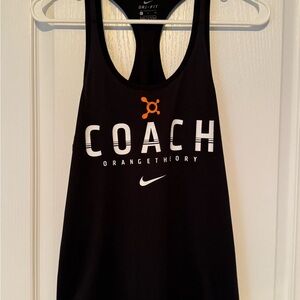 Nike Orangetheory Coach Tank Top - Black